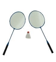 Badminton Seti Metal 2 Raket 1 Top Çantalı