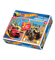 1535 Hot Wheels 2İn1 Puzzle