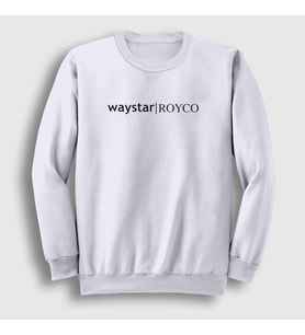 Presmono Unisex Beyaz Waystar Royco Dizi Succession Sweatshirt 500372tt (Beyaz)