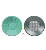 gold pan altın eleme tavası (yeşil renk pan - pan üstü elek - vakum pompa) in mekanik gold KARGO DAHİL FİYAT