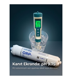 ORP Filtre - Suyunuzu Antioksidan Güç ile Zenginleştirin