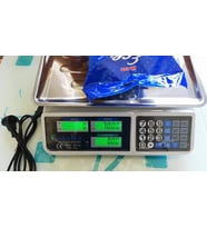 YNS POWER 40 Kg Çukur Elektronik Terazi Bakkal Manav Market ŞARJLI
