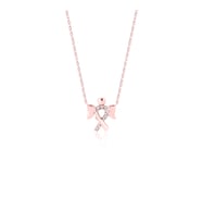 eJOYA 14 Ayar Rose  Altın Melek Kolye 114621