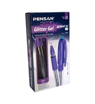 Pensan Glitter Gel Simli Jel Kalem 12 Adet