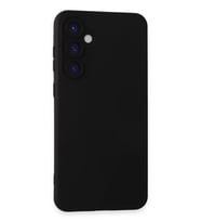 Galaxy S24 Kılıf Nano içi Kadife Silikon - Siyah