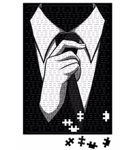 Suit Puzzle 240 Parça Yapboz