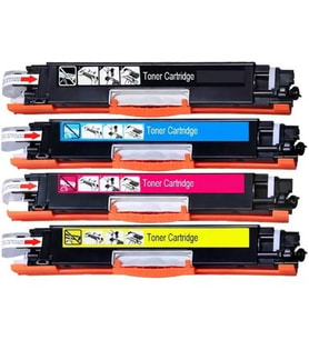 Xplus®  Hp CE310A-311A-312A-313A Uyumlu Muadil Toner (Çok Renkli)