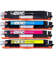 Xplus®  Hp CE310A-311A-312A-313A Uyumlu Muadil Toner (Çok Renkli)