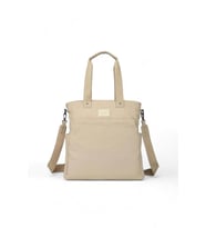 Smart Bags Kanvas Bej Kadın Omuz Çantası SMB1309