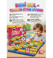 Beni Bul! Kim Bu? Tahmin Etme Oyunu - Eğitici Zeka ve Mantık Geliştirici Aile Boyu İnteraktif Kutu Oyunu