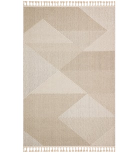 Bespoky Eberndorf Mavi Patchwork Pamuklu El Dokuması Alan Halısı
