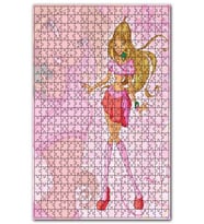 Cakapuzzle 3. Sezon Winx Club Florası Görseli Puzzle Yapboz MDF (Ahşap) (120 Parça)