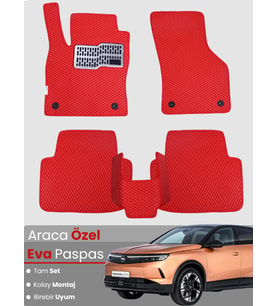 OPEL GRANDLAND HYBRİD (2025-2025) Uyumlu EVA Paspas Tam Set–Araca Özel,Kolay Montaj,Oto Paspas