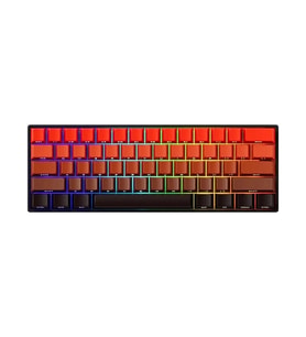 AKKO MONSGEEK FUN60 Max Shine-Through Blaze Gradient Hall Effect Manyetik Switch ARGB Kablosuz Hotswap Mekanik Gaming Klavye