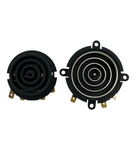 Bir Çok Marka İle İle Uyumlu Çaycı ve Kettle Termostat ve Konnektör Seti KSD-168-5 H, 4 Delikli