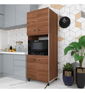 Kenzlife fırın dolabı cahide cvz 180*65*50 mutfak XLARGE ayaklı banyo kiler ofis