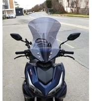 MOTOCAM Küba Arome 125 Ön Cam 2023-2026 Model 54cm Füme Renkli SPORTİF