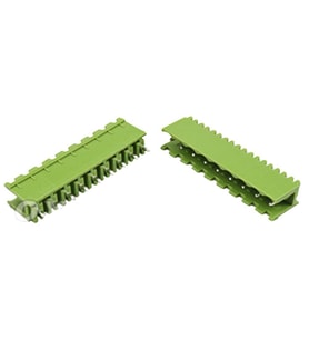 9 Pin Geçmeli Klemens 180' Erkek 5.08mm Yeşil