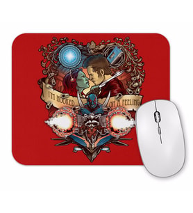 Guardians Of The Galaxy Hooked On A Feeling Mouse Pad