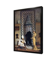 Kahve Ocağı Çerçeveli Mdf Tablo