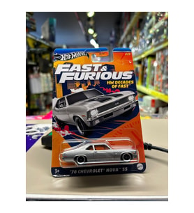 Hot Wheels Fast Furious 70 Chevrolet Nova HNR88 HRW42