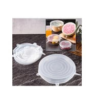 TOHANA SİLİKON KAPAK 6'LI 7499 (Beyaz)