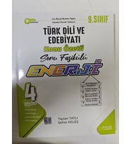 Palme 9.Sınıf Enerji Türk Dili Ve Edebiyatı Konu Özetli Soru Fasikülleri (4 Fasikül) Yeni