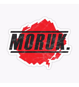 Moruk Komik Sticker Araba Etiket Yapıştırma