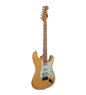 DMX Guitars DEG100 HSS BC Elektro Gitar (Buttercream)