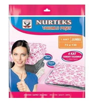 Nurteks   Vakumlu Hurç Jumbo-73x130  8589 (Şeffaf)