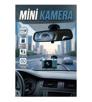 Mini Araç Kamerası Ön Cam Yol Kayıt Cihazı Döngüsel Kayıt Özellikli
