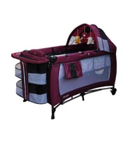 HOLMER Kids Maxi Comfort Eurostyle Oyun Parkı 60 x 120 cm (Mor)