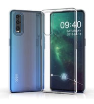 Oppo Reno 3 Pro 5G Uyumlu Kılıf Zore Süper Silikon Kapak (Renksiz)