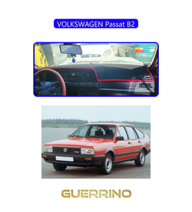 VOLKSWAGEN Passat B2TORPİDO KORUMA HALISI MAVİ KENAR