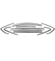 Opel Astra J HB Krom Cam Çerçevesi 2009-2016