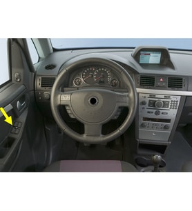 Opel Meriva A 2003-2010 Sol Ön Kapı Dörtlü Cam Açma Düğmesi