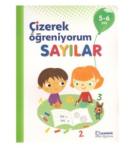 5-6 Yaş Çizerek Öğreniyorum Sayılar Uçanbalık Yayınları