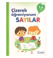 5-6 Yaş Çizerek Öğreniyorum Sayılar Uçanbalık Yayınları