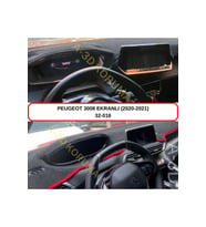 Peugeot 3008 2020uyumluekranlı Ön Torpido Koruma Koruyucu Kilifi Halisi Örtüsü Aksesuarları Yedek