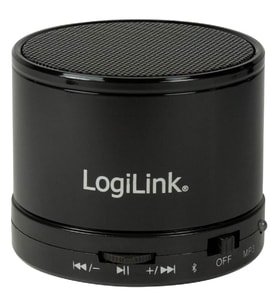 LogiLink MiniBeat Pro – Bluetooth & MP3 Destekli Taşınabilir Hoparlör Siyah