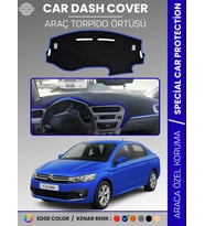 CITROEN C-ELYSEE (2012-2021) Torpido Örtüsü Ön Göğüs Torpido Koruma Tam Uyum Kolay Montaj