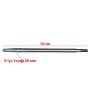E-Yük Arabası Arka Aks 16 Freze 50 Cm İth