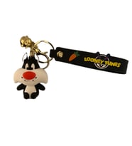 Schulzz Looney Tunes Sylvester Çok Yönlü HQ Çanlı Anahtarlık