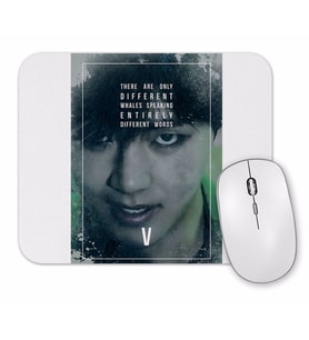 Bts Wings V Mouse Pad.jpg