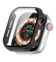 Apple Watch Series 10 Uyumlu 46 mm Ekran Koruyucu Kılıf Siyah