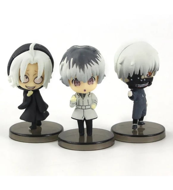 Tokyo Ghoul Kaneki Ken Takizawa Furuta Haise Sasaki Anime Figür set
