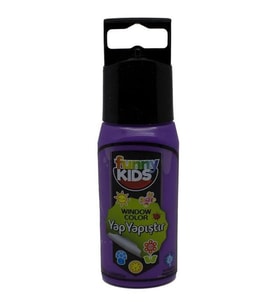 Funny Kids Yap Yapıştır Mor 60cc