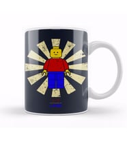 Lego Man Retro Japanese Kupa Bardak Porselen