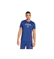 adidas Erkek  Mavi  T-shirt D4T HERITAGE TEE Mavi JI6353