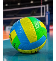 Dayanıklı Voleybol Topu Yumuşak Dokulu Dengeli Sekme Yapısı